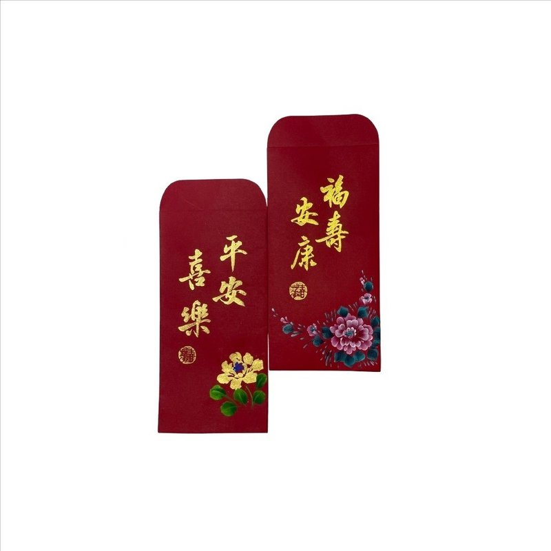 春华工坊/手写手绘红包袋/RP01-2026 - 墙贴/壁贴 - 纸 红色