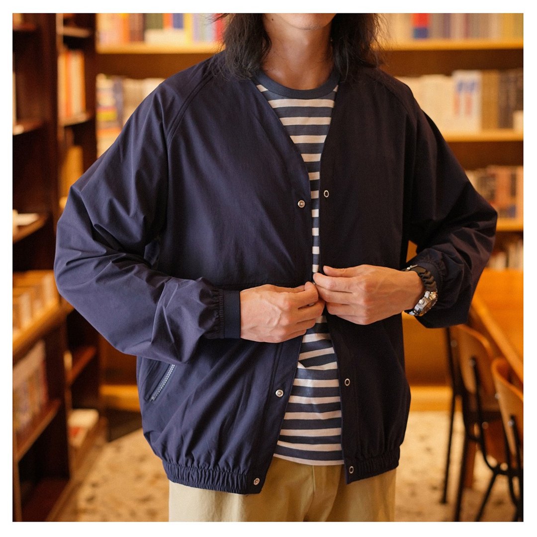 AlphaDry Cardigan 机能面料宽松开衫 无领夹克外套 - 男装外套 - 其他材质 多色