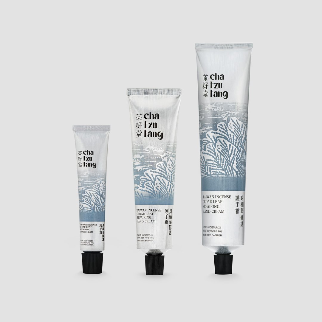 【周年庆组】茶籽堂 肖楠叶全境系列组(护手霜10mL+30mL+75mL) - 手足保养 - 植物．花 蓝色