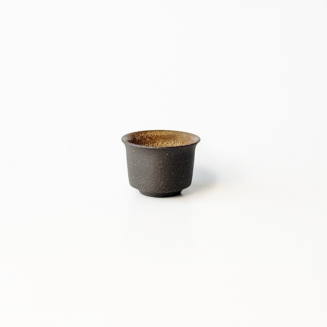 薄迷尼杯 30ml - 茶具/茶杯 - 陶 黑色