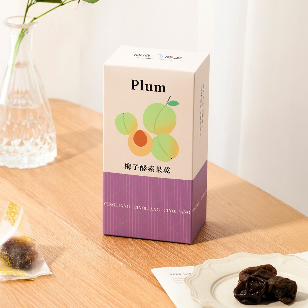 【台湾伴手礼】梅子酵素果干 (果干水)  -下午茶好物、企业赠礼 - 水果干 - 纸 