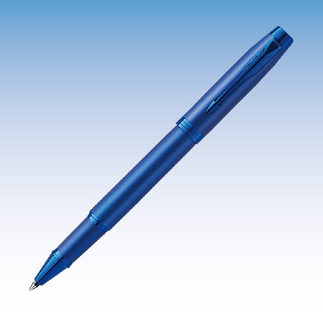 Parker 派克新IM 电光蓝钢珠笔  免费刻字 - 钢笔 - 其他金属 蓝色