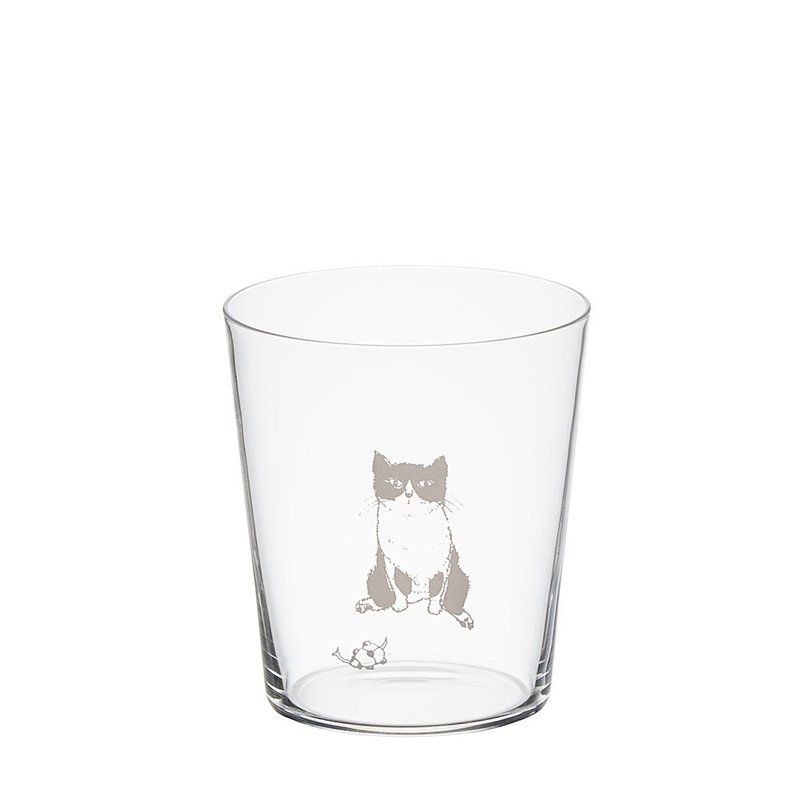 坐着猫咪水杯 - 玻璃杯 - 玻璃 