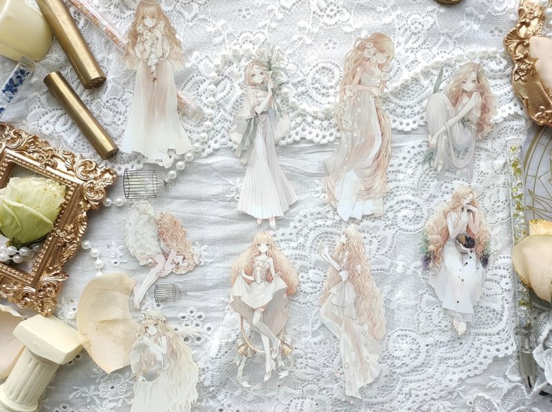 寧芙 經典復刻 PET 紙膠帶 台灣製 (墨魚太太) - 纸胶带 - 其他材质 多色