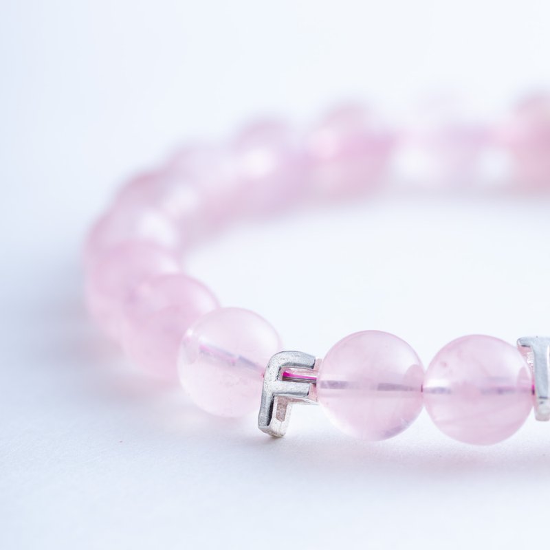 【单独购买不包邮】925纯银字母手链隔珠 | 定制化个人化名字礼物 - 金工/饰品 - 纯银 银色