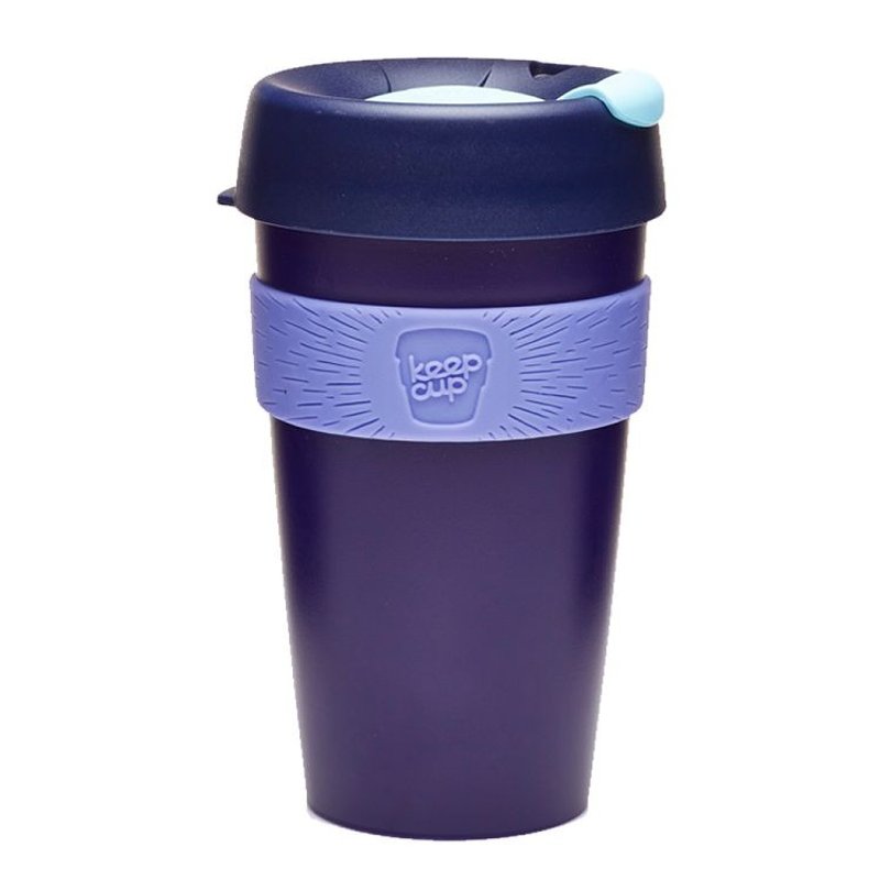 澳洲 KeepCup 随身杯/咖啡杯/环保杯/手拿杯 L - 蓝莓 - 咖啡杯/马克杯 - 塑料 蓝色