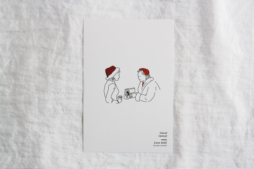 Love Still The Postcard - I like the hat - 卡片/明信片 - 纸 白色