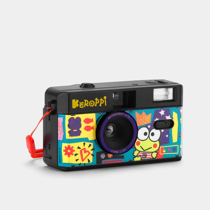 【Polaroid杂货店】大眼蛙 Kero Keroppi 可洛比 135  底片 相机 - 其他 - 塑料 黑色