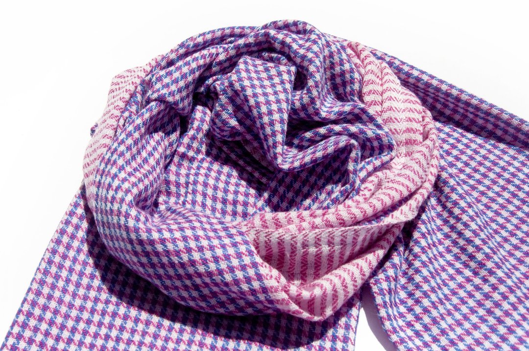 喀什米尔Cashmere 针织围巾 纯羊毛围巾 手织围巾 编织围巾-希腊 - 围巾/披肩 - 羊毛 多色