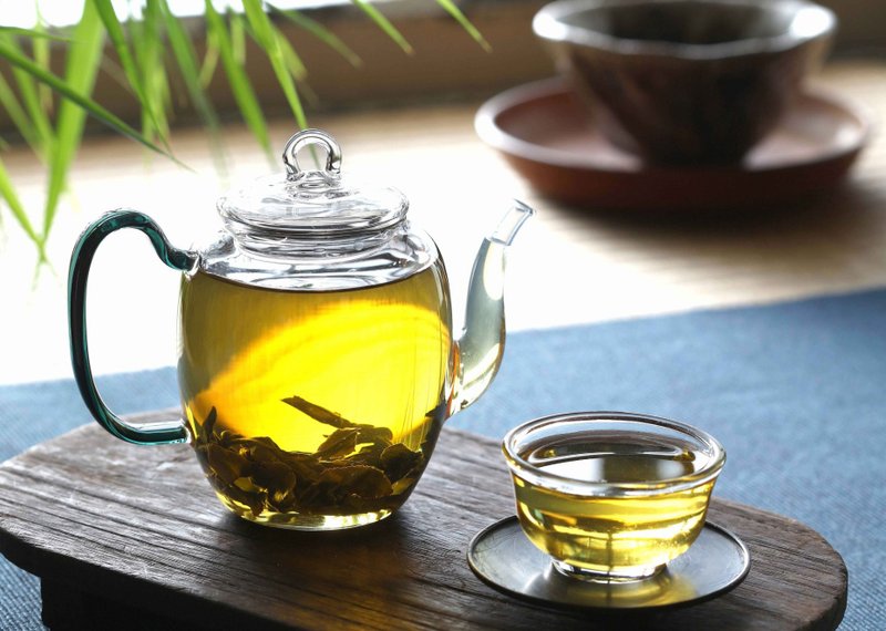 玻璃满怀壶(玉石绿) - 茶具/茶杯 - 玻璃 透明