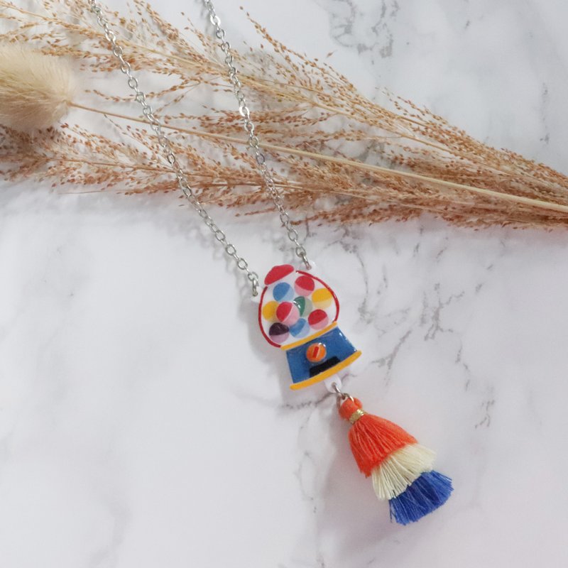 扭蛋机颈链 - 项链 - 塑料 