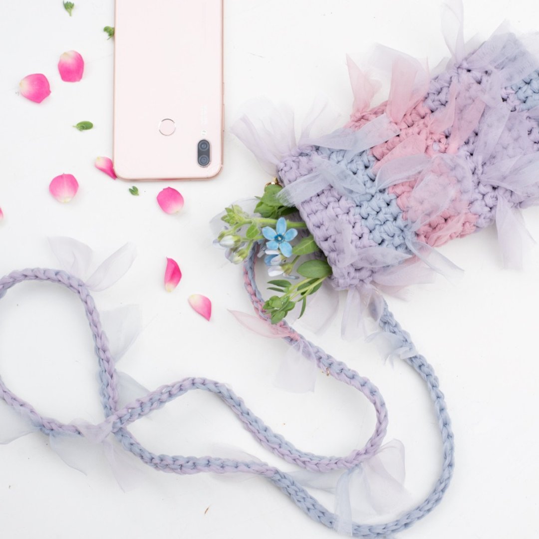 Blooming Strap | Blooming Smartphone Pochette / Sakosh Option - 侧背包/斜挎包 - 其他人造纤维 多色