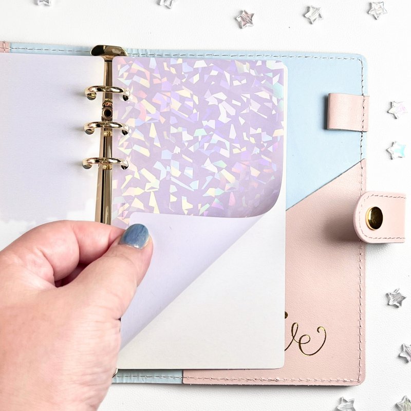 Kirakira Lifter Lite紫（圣经尺寸） - 笔记本/手帐 - 塑料 紫色