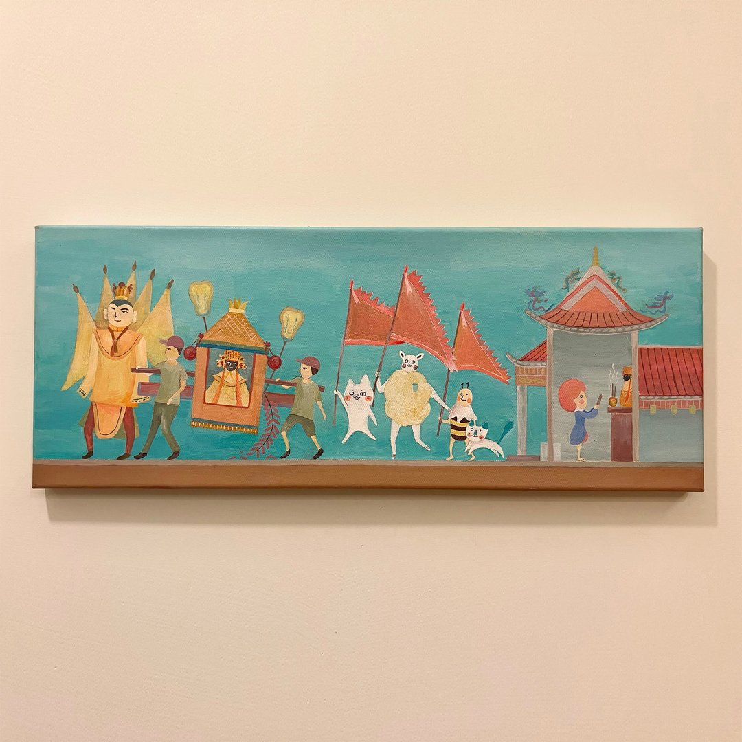 妈祖绕境压克力画 - 海报/装饰画/版画 - 压克力 多色