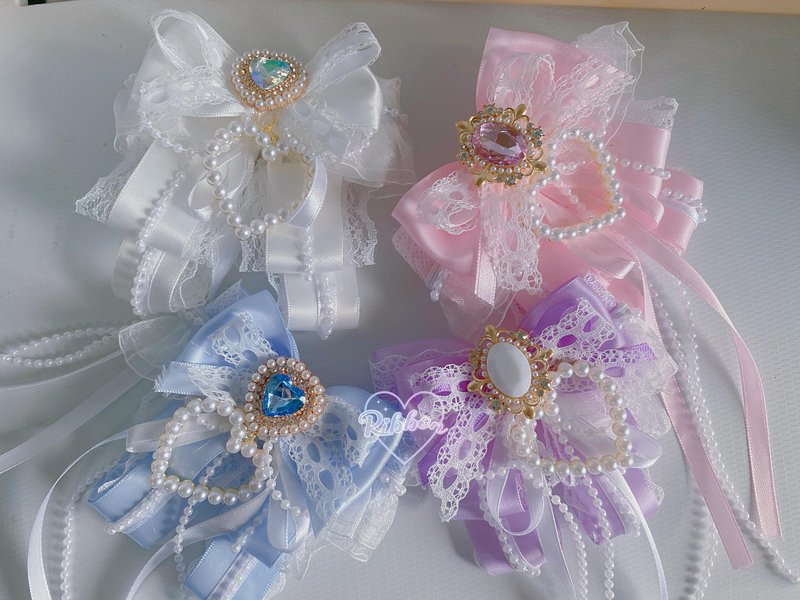 领带蝴蝶结 领带夹 - 胸针 - 其他材质 多色