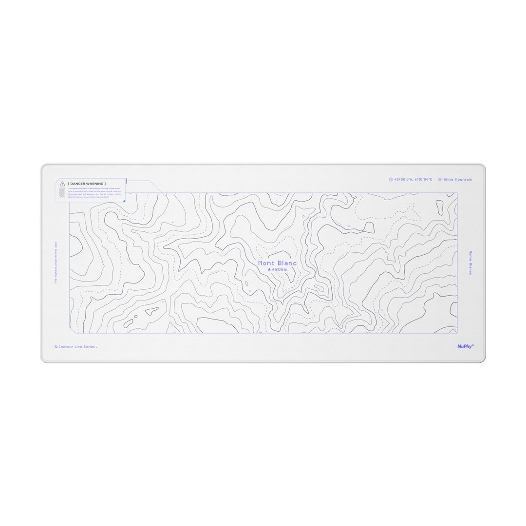 NuPhy 珠峰桌垫防水鼠标垫 - 鼠标垫 - 环保材料 