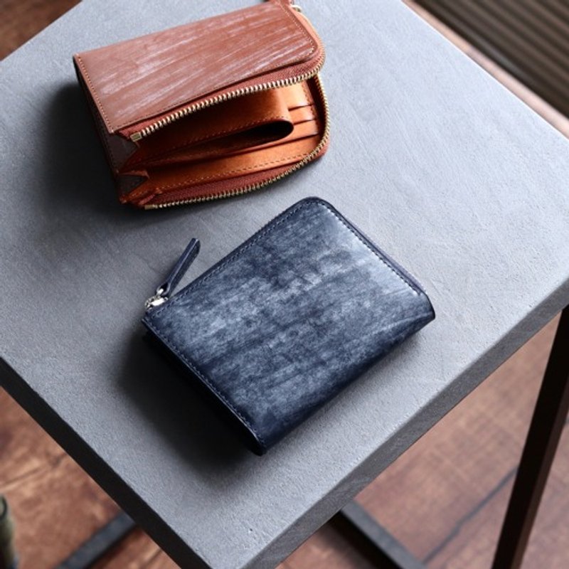 Pinkoi 代购 - L型拉链钱包/缰绳[Corvus] - 皮夹/钱包 - 真皮 