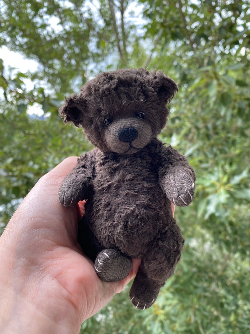 泰迪熊、熊类玩具 - 玩偶/公仔 - 其他材质 咖啡色