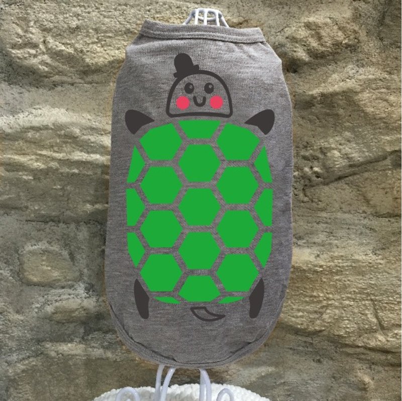[反光宠物衣] 毛孩爱变装 小乌龟 - 衣/帽 - 棉．麻 多色
