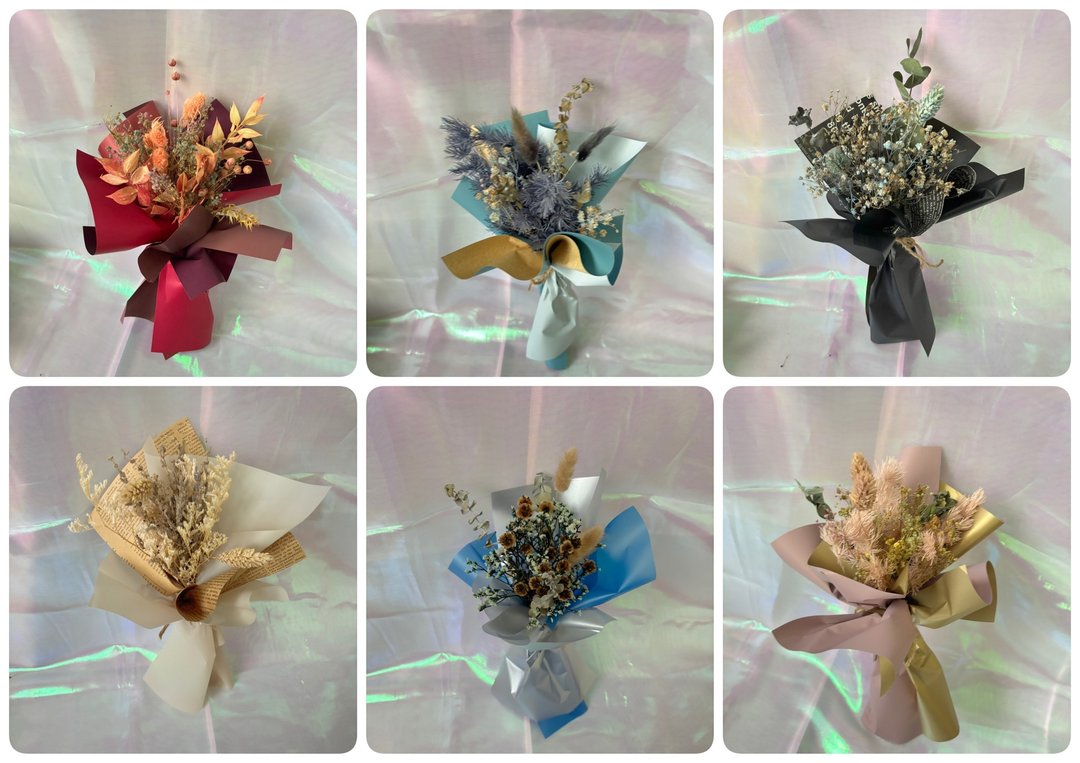 迷你干花花束/干燥花束 - 干燥花/捧花 - 植物．花 