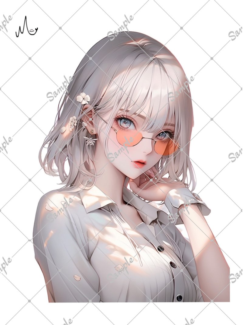 原创人物贴纸 - 贴纸 - 纸 