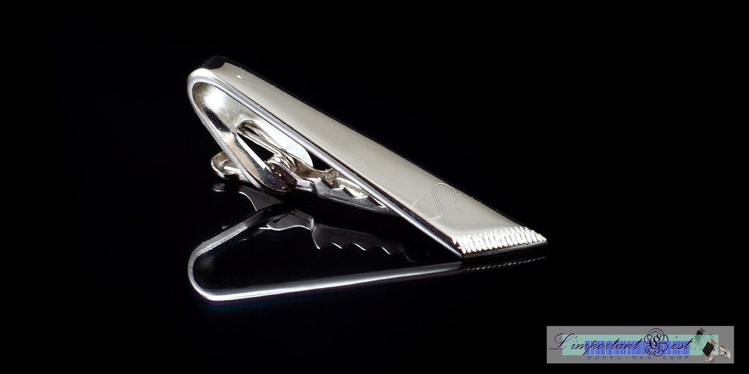 【C'est Cufflinks】美制古着短领带夹 - 袖扣 - 其他金属 银色