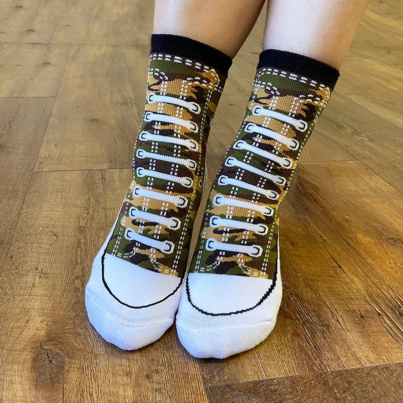 推荐【SOCKS鞋型袜】SEALS│中筒袜 男袜 女袜 | 交换礼物 - 袜子 - 其他材质 