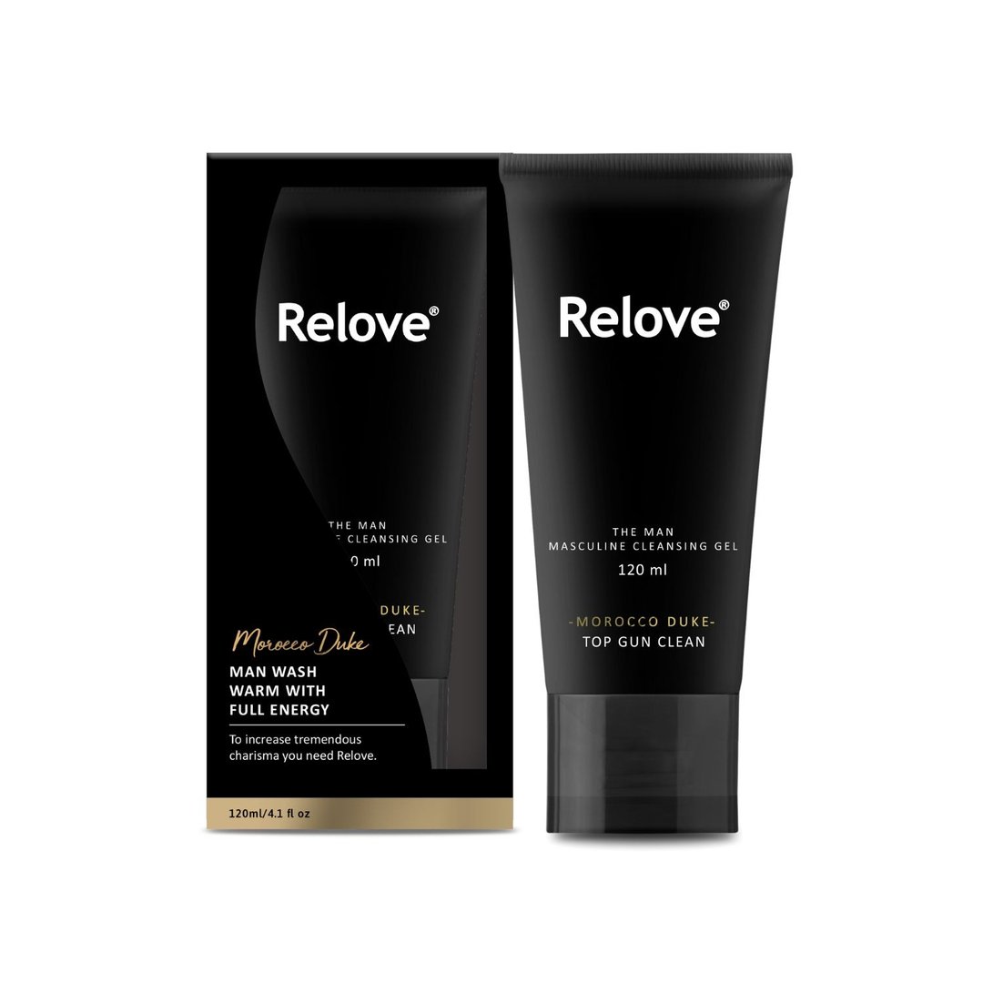 台湾 RELOVE 男性专用私密洁净凝露 – 摩洛哥公爵 (温感) 120ml - 男性清洁护肤品 - 其他材质 