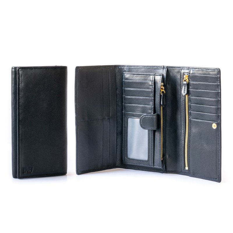 16卡 3折式长夹  免费压字 自选配色 - 皮夹/钱包 - 真皮 多色