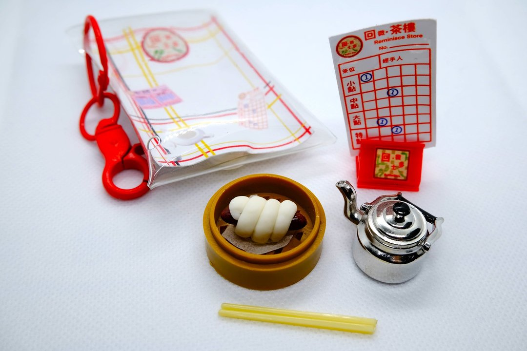 回微•茶楼腊肠卷 痛包 - 钥匙链/钥匙包 - 其他材质 