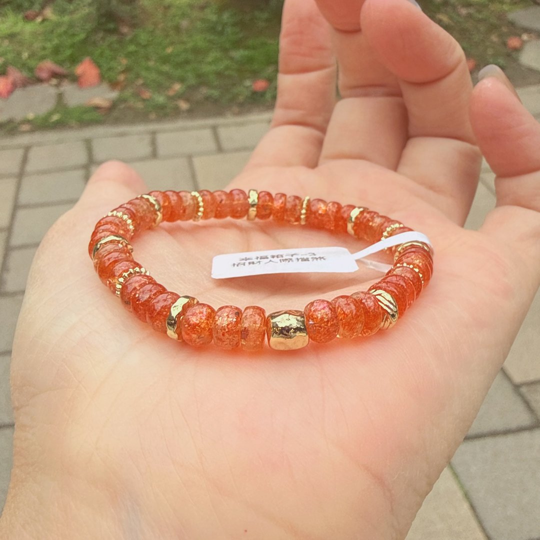 太阳女王//精品金太阳手链 - 手链/手环 - 水晶 