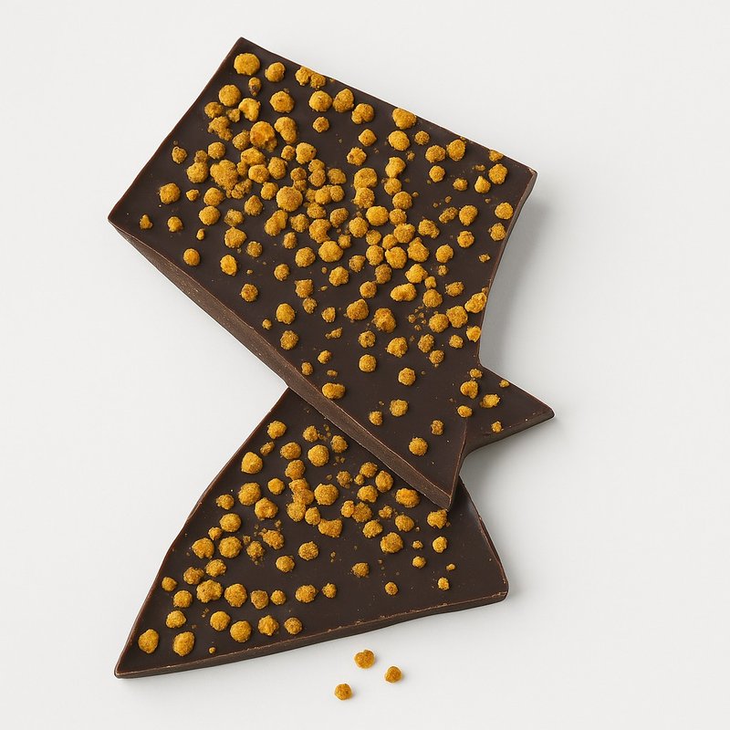 埔盐花粉70%黑巧克力(无添加乳化剂) - 巧克力 - 塑料 银色