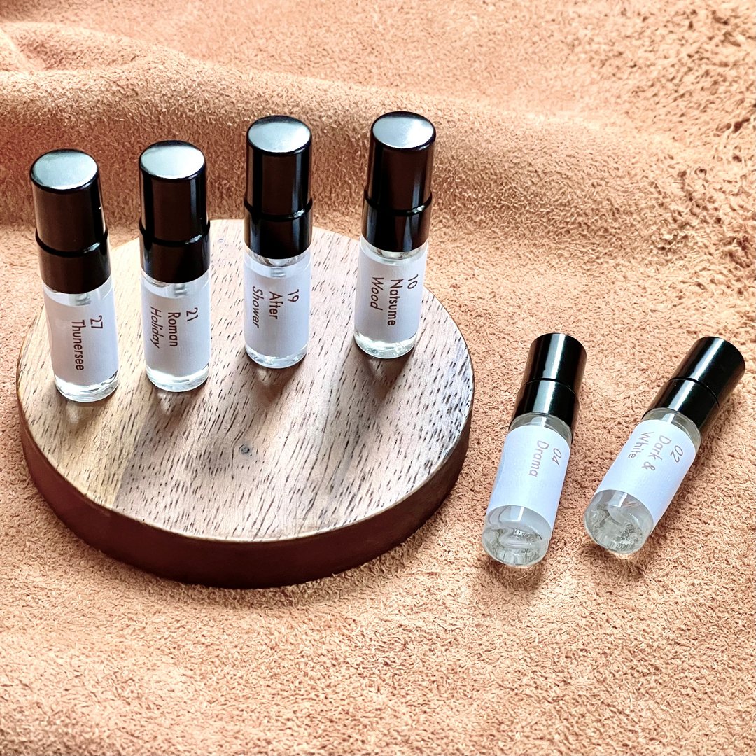 织品香氛喷雾 3ML 迷你试香组 六入 - 香薰/精油/线香 - 玻璃 透明