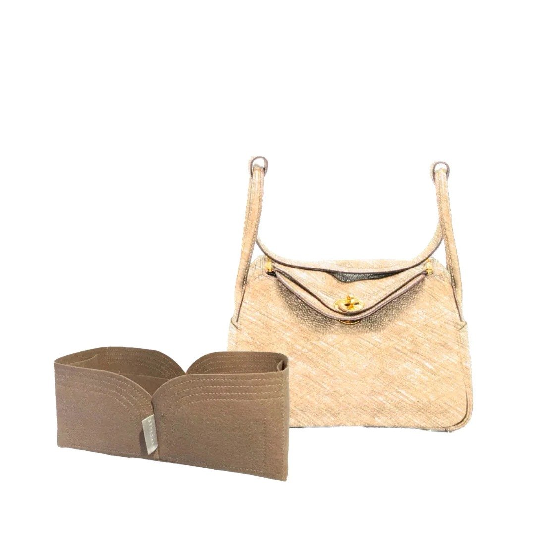 【香港制造|韩国绒布】手制内袋 Hermes-Lindy 26cm Version 2 - 化妆包/杂物包 - 其他材质 多色