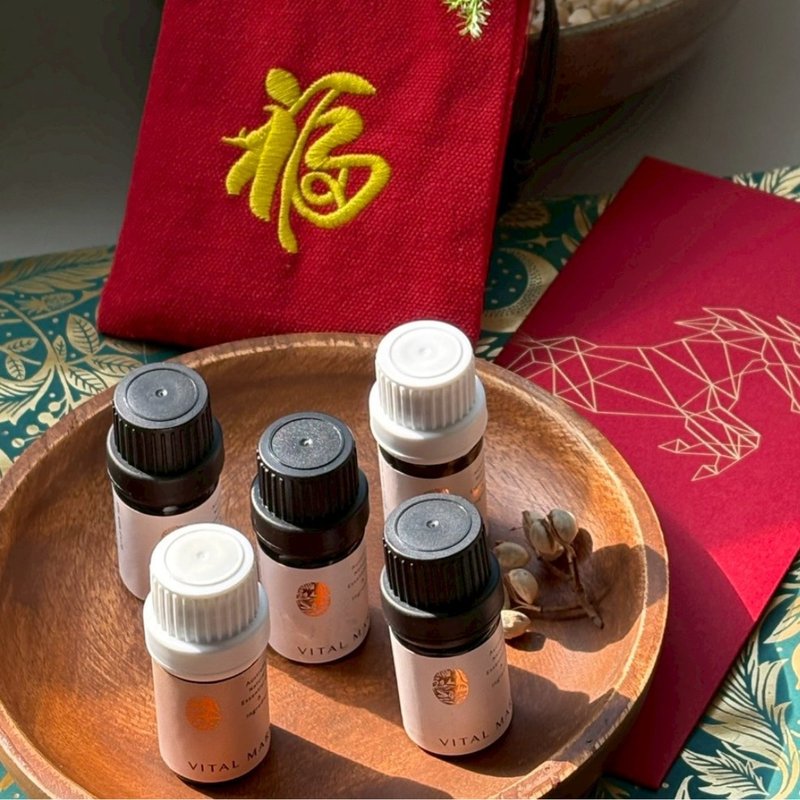 2026 香气满福宝 | 身心满芬系列【丙午清凝方】新年福袋 礼物 - 香薰/精油/线香 - 精油 