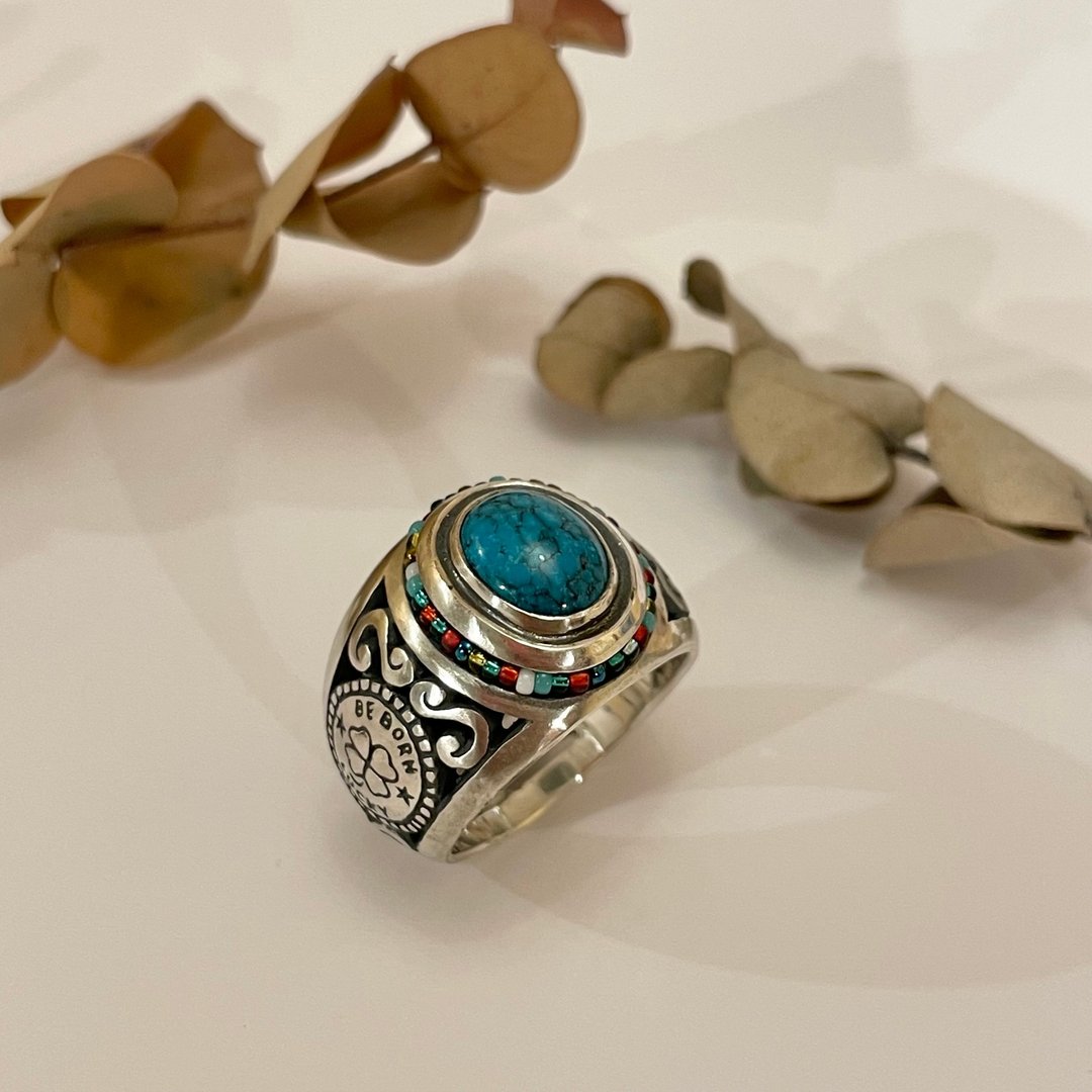freemans college ring - 戒指 - 纯银 银色