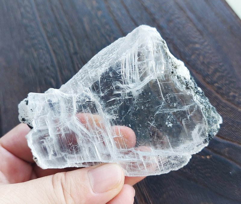 Selenite  赞比亚产地 透石膏 天然矿石 原矿 - 摆饰 - 其他材质 