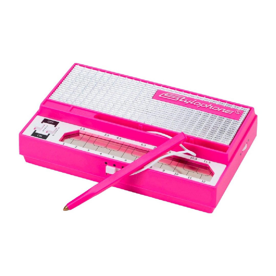 【Stylophone】S-1 Pink 掌上型迷你乐器 口袋合成器 - 数码小物 - 塑料 粉红色