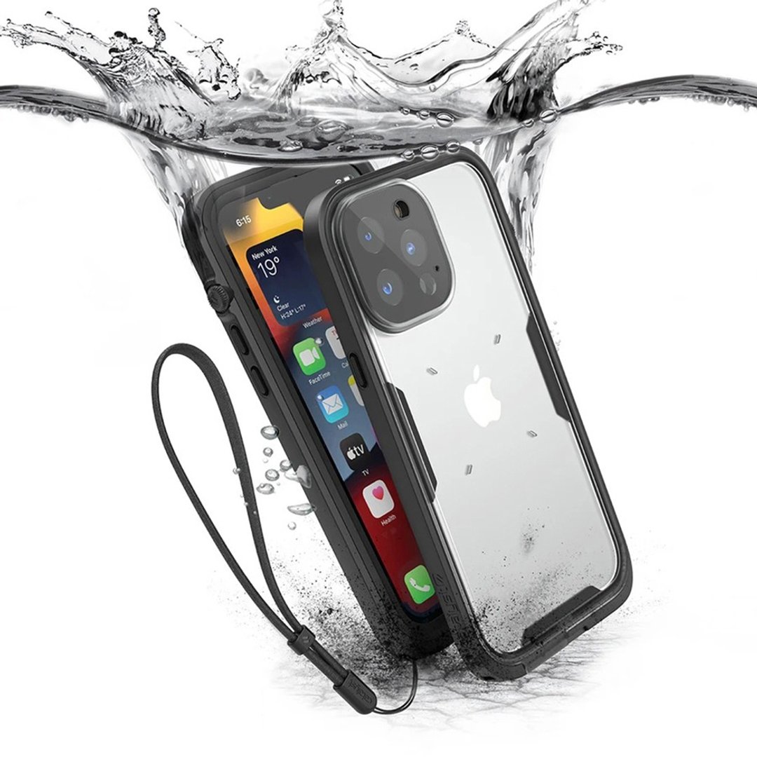 CATALYST iPhone13 Pro Max (3颗镜头) 完美四合一防水保护壳 黑 - 手机壳/手机套 - 聚酯纤维 黑色