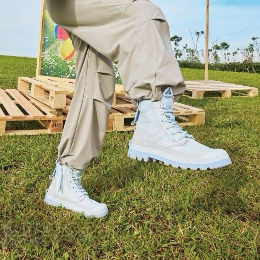 PALLADIUM SPORTCUFF 拼接撞色潮流拉链防水靴 74068 - 雨鞋/雨靴 - 其他材质 多色