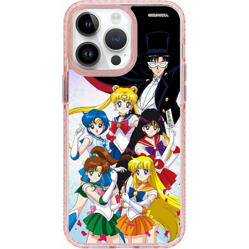 美少女战士 iPhone 16 Pro Max Galaxy S25 气垫防摔/镜面手机壳 - 手机壳/手机套 - 塑料 多色