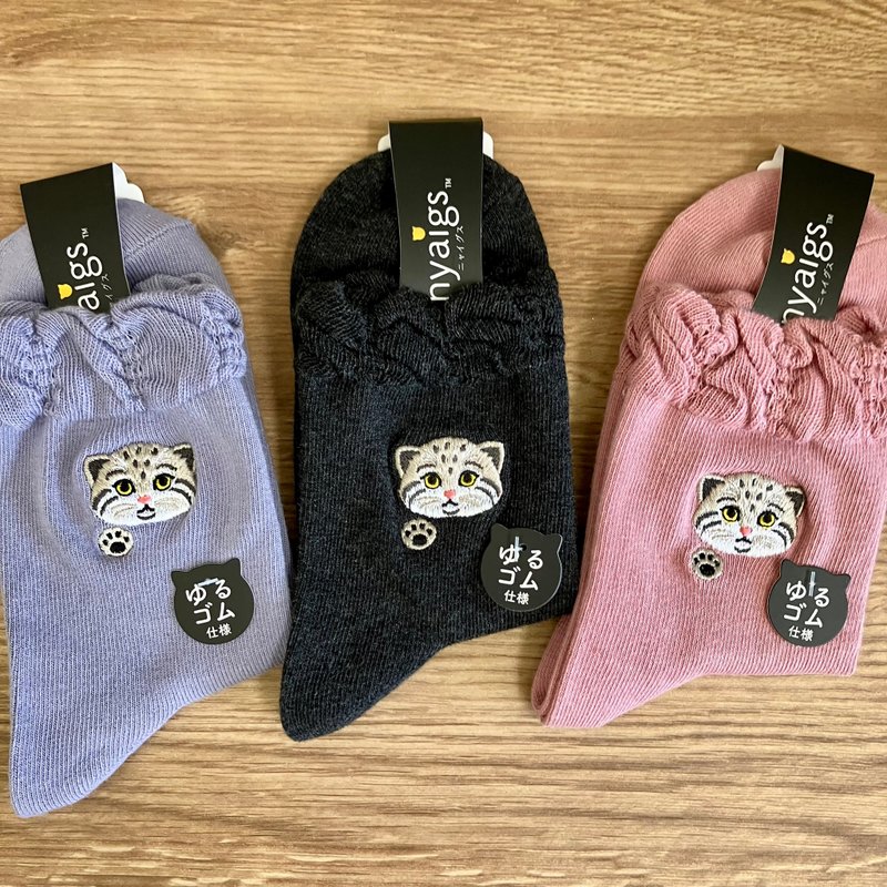 缟猫 (Pallas's Cat) - 其他 - 棉．麻 蓝色