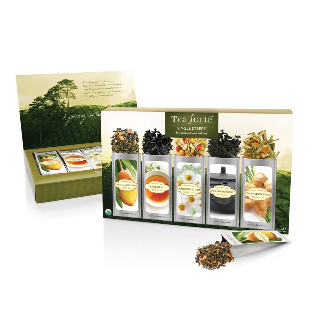 Tea Forte 15入原叶茶叶独冲包 - 经典集萃 - 茶 - 新鲜食材 