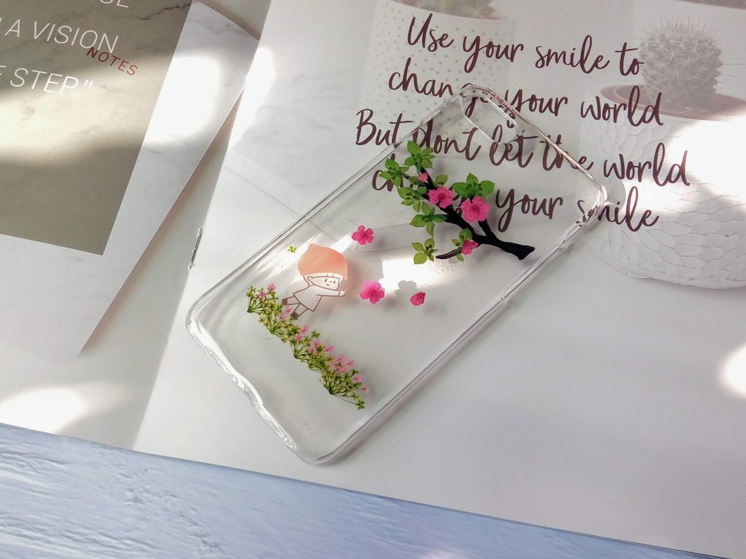 Annys workshop手作押花手机保护壳,iPhone 7, iPhone8适用 - 手机壳/手机套 - 树脂 多色