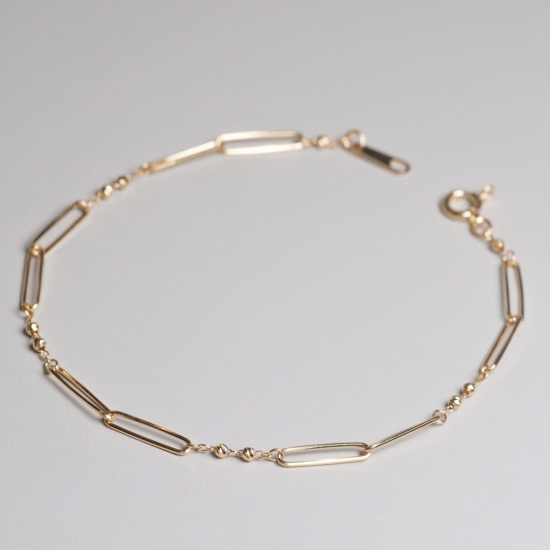 18K金Chiaki 千秋手链 Chiaki Gold Chain Bracelet - 手链/手环 - 贵金属 