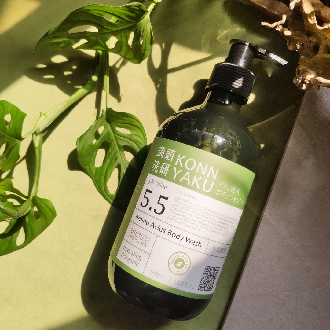 【蒟蒻洗研】蒟蒻胺基酸沐浴露 - 沐浴用品 - 塑料 绿色