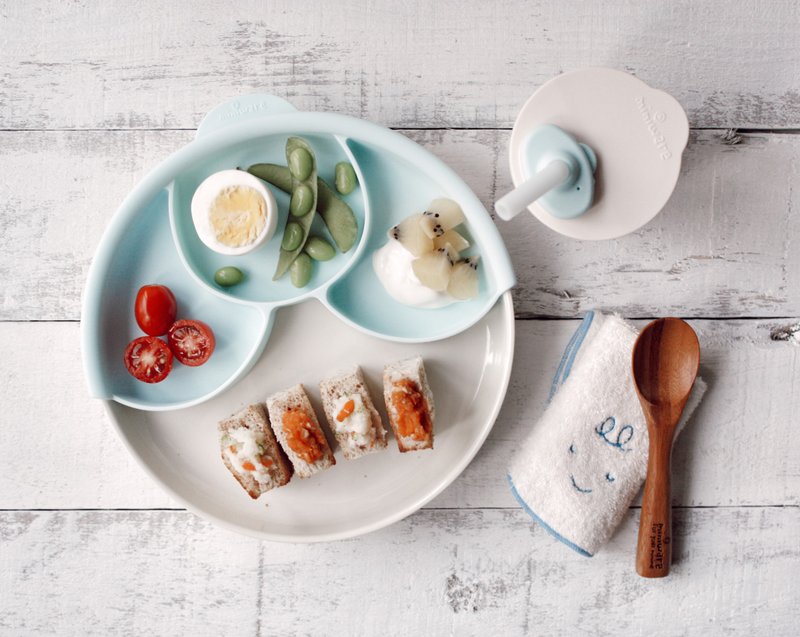 树薯淀粉制成 聚乳酸盘组系列 - 儿童餐具/餐盘 - 环保材料 多色