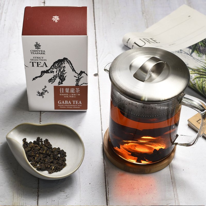 佳叶龙茶-台湾阿里山手采GABA乌龙 - 茶 - 纸 白色