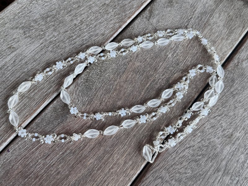 20260127 贵和珍珠 串珠 颈链 - 项链 - 半宝石 白色