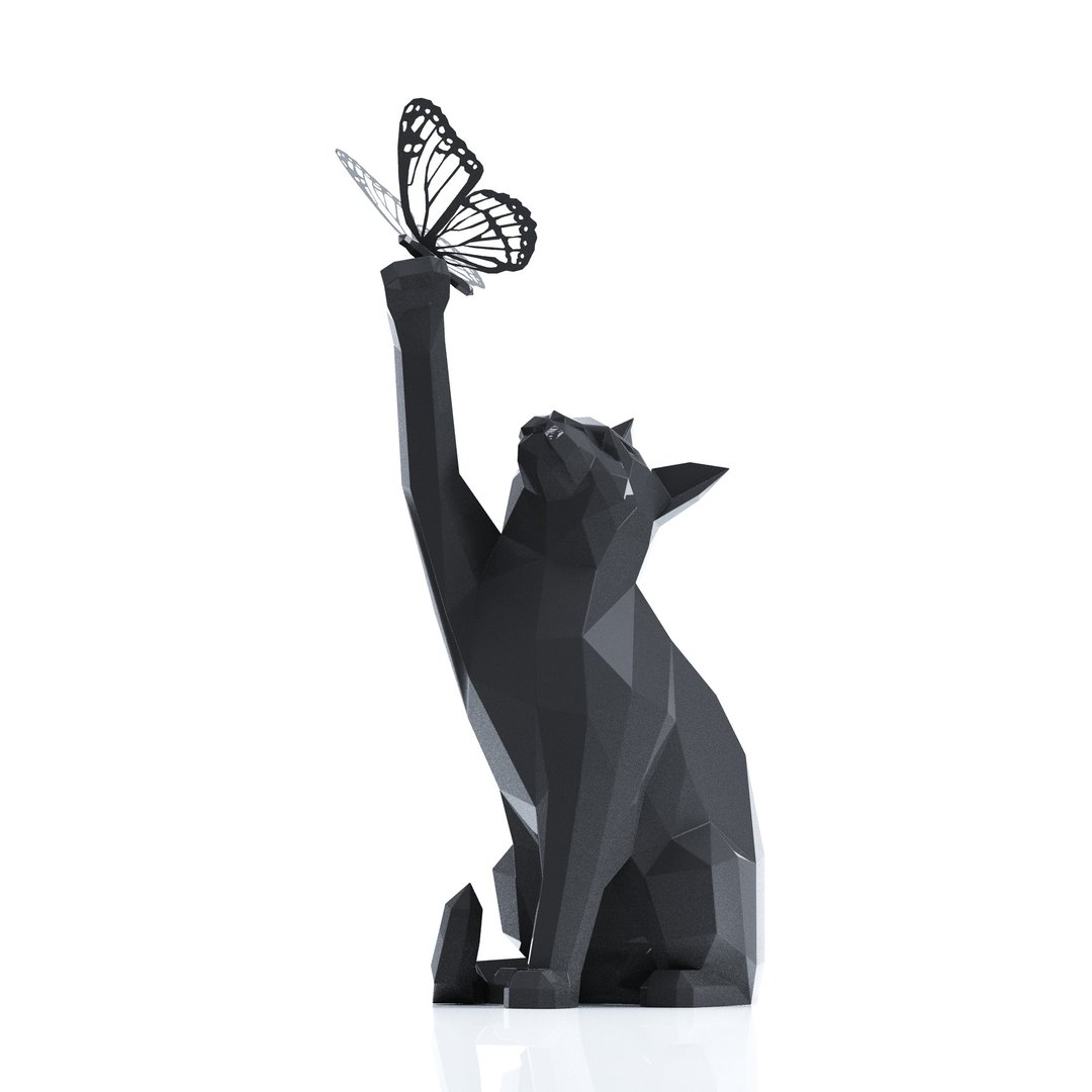金属的猫和蝴蝶 - 手工艺教程/工具书 - 其他材质 
